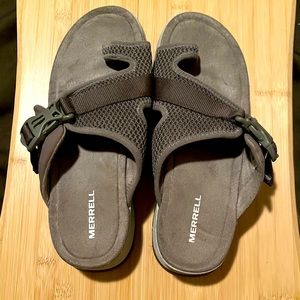 Merrell Grey Slip-On Sandals